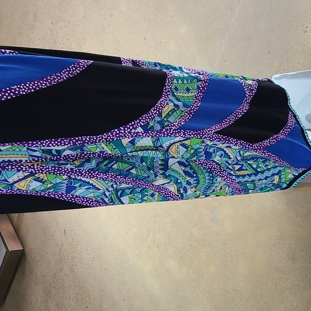 AB Studio Multi-Color Maxi Dress - Picture 5 of 9